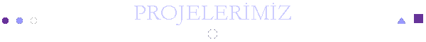 PROJELERİMİZ