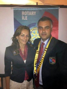 2013-14 DÖNEM BAŞKANIMIZ RTN. MUHARREM ŞAHAN VE EŞİ BURCU BU DÖNEM LİDERLERİMİZ OLACALLAR