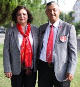 2014-15 DÖNEM BAŞKANIMIZ RAHİM KARAMAN VE EŞİ NEVHİS HANIM DÖNEME GÜZEL DEVİR TESLİM SEREMONİSİYLE BAŞLADILAR