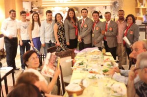 Turgutlu Rotaract Kulübü üyelerimiz de bizleri törende yanlız bırakmadılar