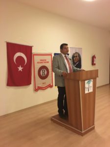Yeni dönem başkanı Cihan TAÇYILDIZ görevi devraldı.