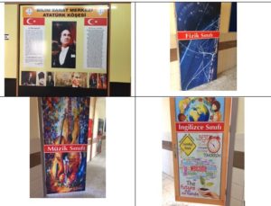 Turgutlu Rotary İlköğretim Okulu 3.katında kurulan Bilim ve Sanat Merkezi nin inşaatınayardımcı olduk , kapıları yapıldı ve Atatürk Köşesi yenilendi.